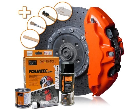 Brake Caliper Lacquer Set flame orange