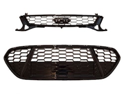 Front Grill badgeless, black suitable for Mondeo MK4,BA7, 2010-