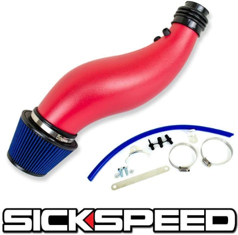 BIG MOUTH SHORT RAM AIR INTAKE FILTER KIT - red