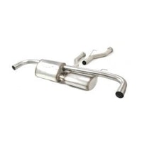 Double stainless steel sport exhaust suitable for Alfa Romeo Stelvio Q4 2.0t 206kW/280HP 2016-