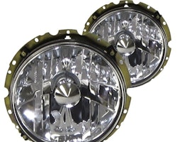 Headlights cleaglass, chrome suitable for VW Golf 1
