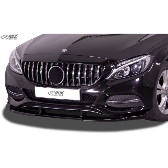 Front spoiler Vario-X ''V2'' suitable for Mercedes C-Class W205 2014-2018 incl. Coupe & Estate(PU)