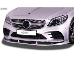 Front spoiler Vario-X suitable for Mercedes C-Class W205 AMG-Line FL 2018- (PU)