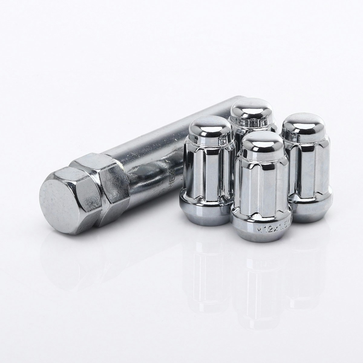 ANTI-THEFT LUG NUTS JR ATN1 - 12X1,5 CHROME