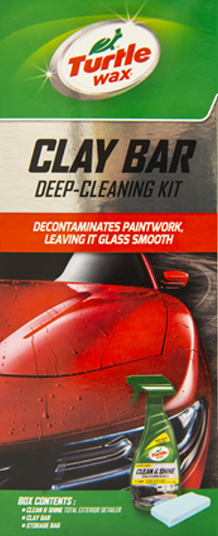 TURTLE WAX CLAY BAR KIT - deep clening