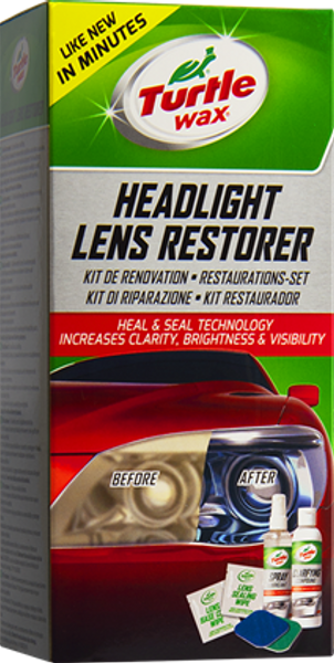 TURTLE WAX HEADLIGHT RESTORER KIT