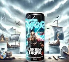 Thor Energy drink Raspberry 330 ml