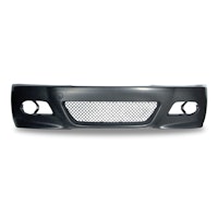 Front bumper with fog light hole suitable for BMW 3er E46 Sedan year 1998 - 2005, not for Coupe and Cabrio !