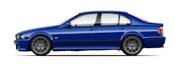 Side door molding trims suitable for BMW E39 sedan, 1995-2003