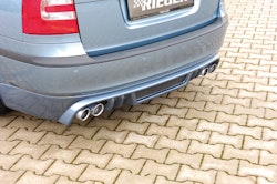 Rieger rear skirt extension not sedan !