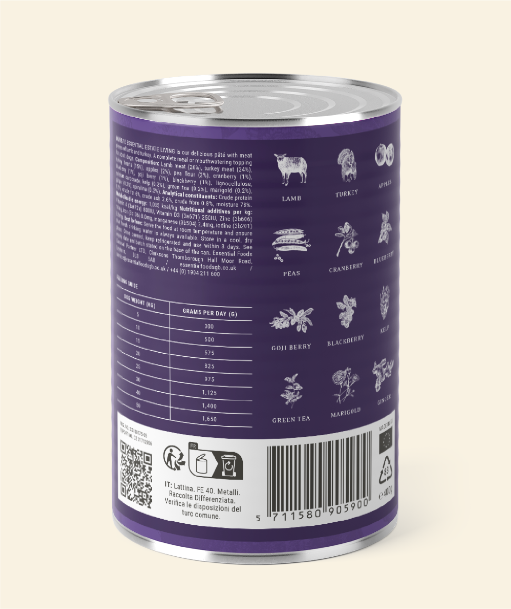 ESSENTIAL ESTATE LIVING PÂTÉ 400G