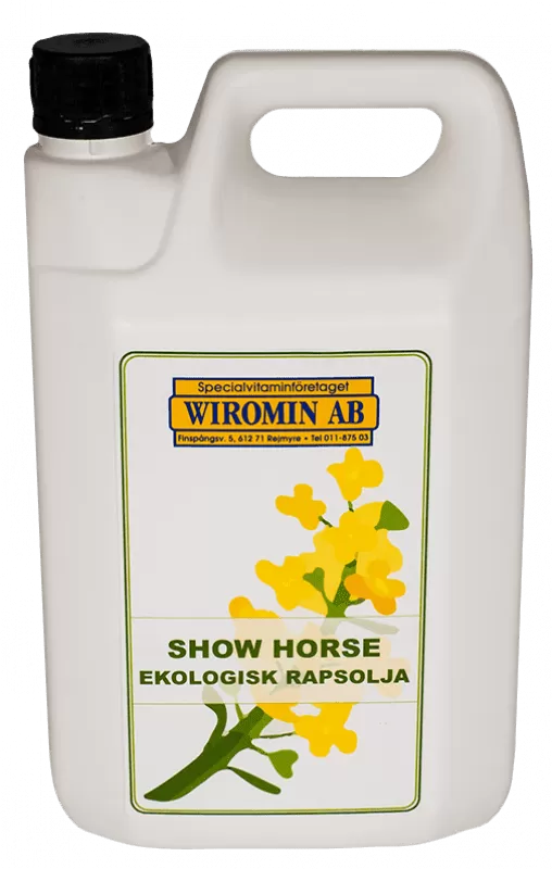 Show Horse Kallpressad Rapsolja 2,5 liter