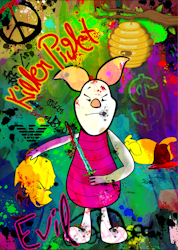 PIGLET POSTER 50X70