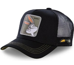 Trucker Keps Looney Tunes Bugs Bunny Black