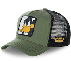 Trucker Keps Looney Tunes Daffy Green