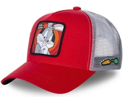 Trucker Keps Looney Tunes Bugs Bunny Red