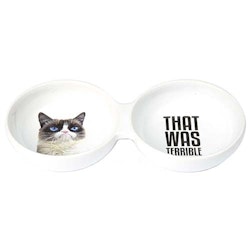 THAT WAS TERRIBLE 10″ Duo Diner skål, White