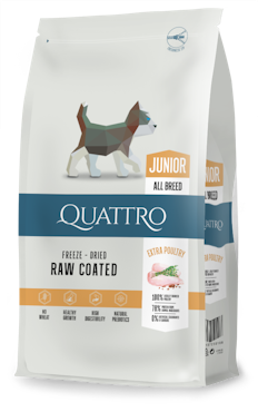 Quattro All Breed with Poultry, Junior 7kg