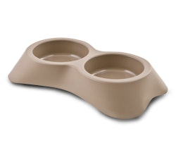 Slow Feed Dog Bowl Beige, 28×7,5 cm