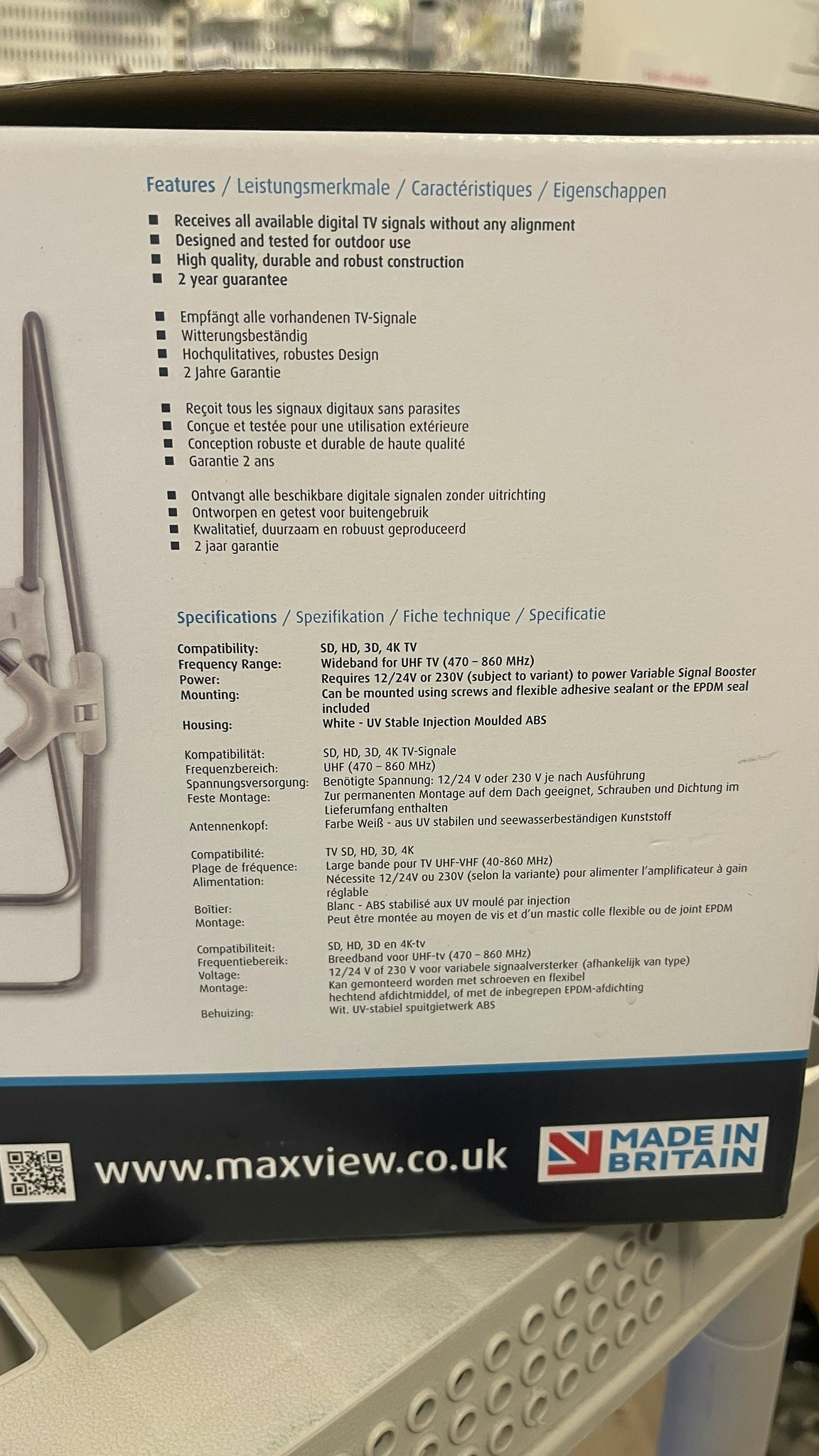 TV - antenne, Maxview