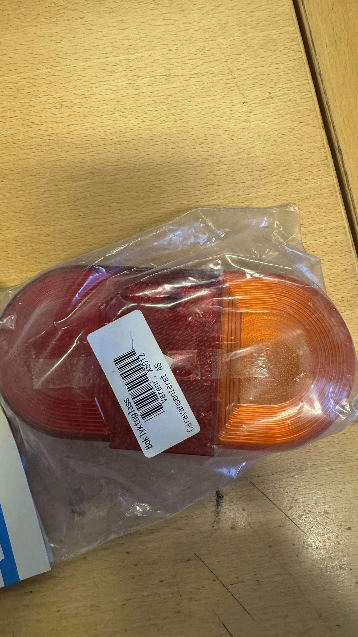Baklyktglass Sävsjø / Polar, oval form