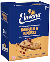 Elovena - havre-kanel mellanmålskex 10x30g