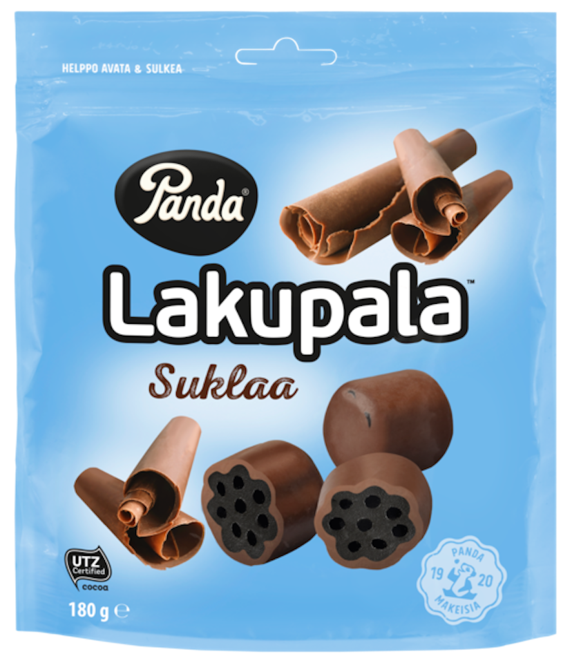 Panda - Lakupala chokladlakrits 180g