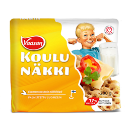 Vaasan - Koulunäkki Klassikko Fullkornsrågknäckebröd 200g