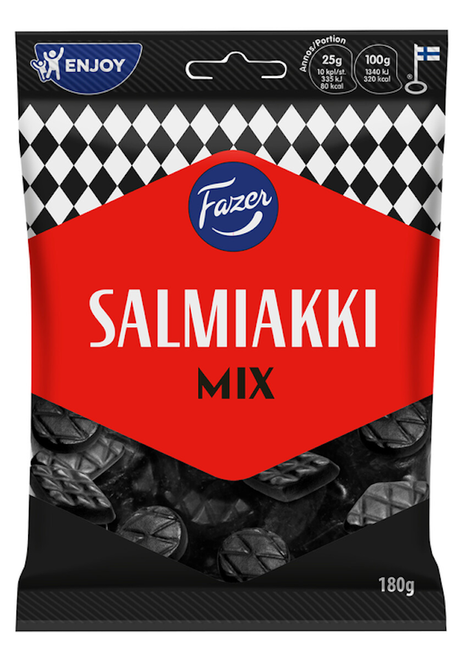 Fazer- Salmiak mix 180g