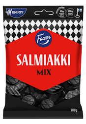 Fazer- Salmiakmix 180g - Salmiakki mix