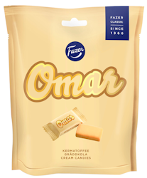 Fazer - Omar gräddkola 220g