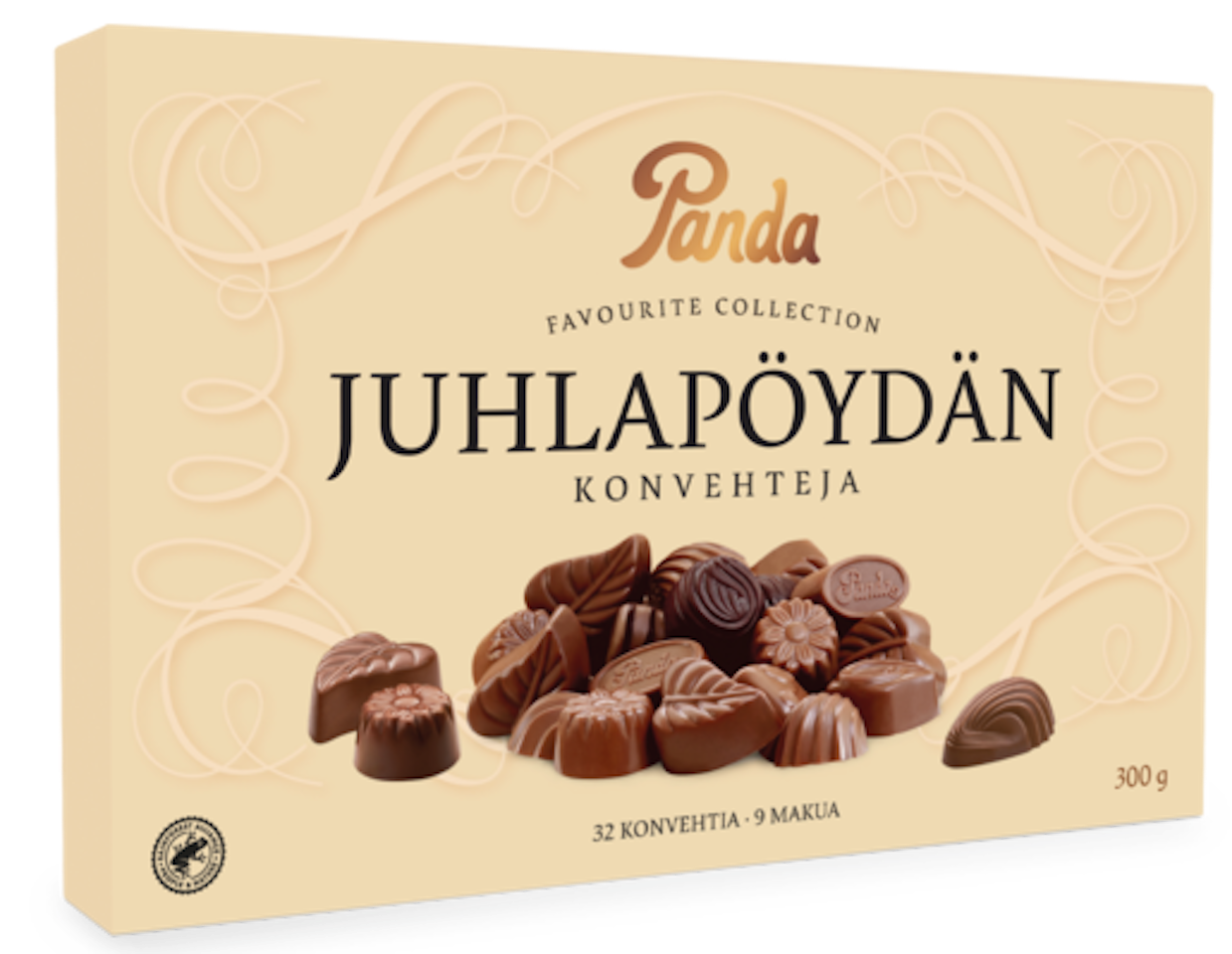 Panda - Juhlapöydän chokladkonfekt 300g