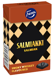 Fazer - Salmiakki Smoky Whiskey smak pastill 70g