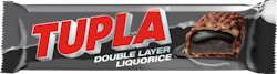 Tupla - Double Layer Liquorice 48g KORT DATUM