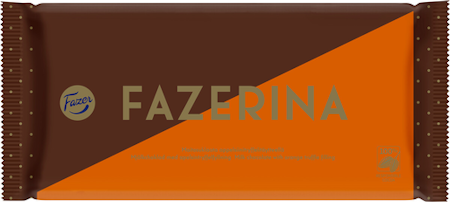 Fazer - Fazerina apelsinchoklad 121g UTGÅNGET DATUM 18/1