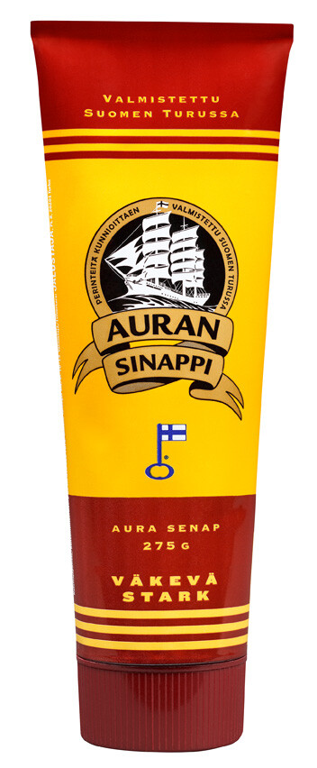 Auran - Senap stark - Väkevä sinappi 275g