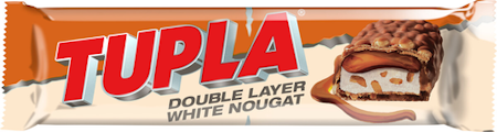 Tupla - Double Layer White Nougat 48g