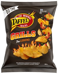 Taffel - Grills grillkryddade potatischips 260g