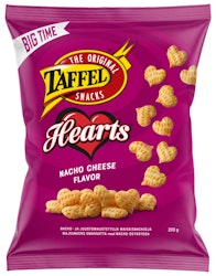 Taffel - Hearts majssnacks Nacho 200g