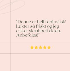 SPA, skrubbsåpe med himalayasalt og duft av sitrus