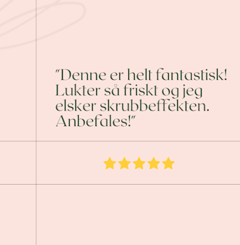 SPA, skrubbsåpe med himalayasalt og duft av sitrus