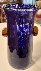 Kunstglass Vase fra Magnor