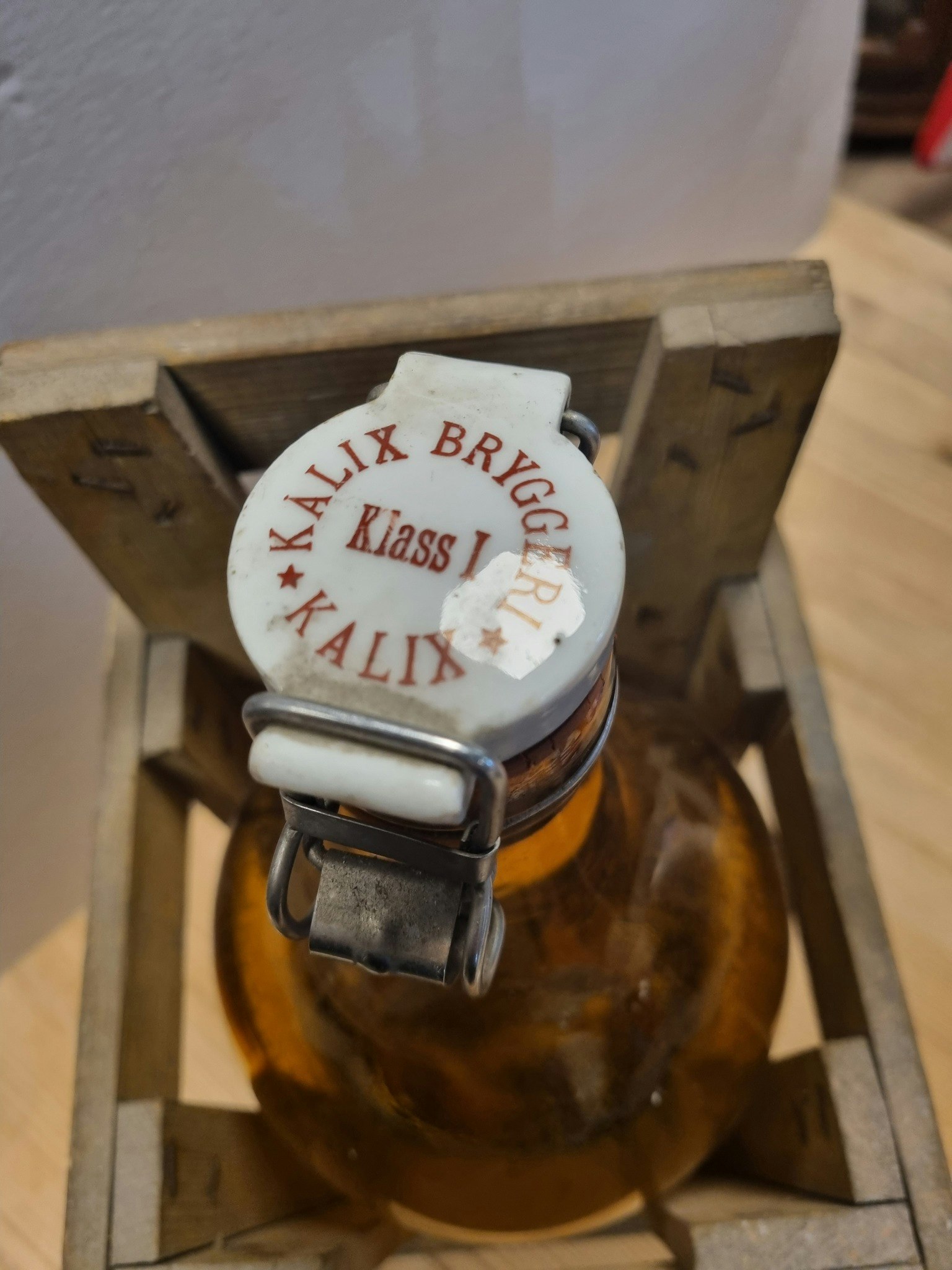 Gammel flaske  kalix bryggerier