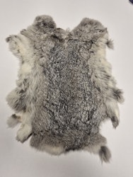 Kaninskinn grått