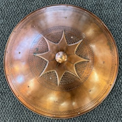 Viking skjold i kobber
