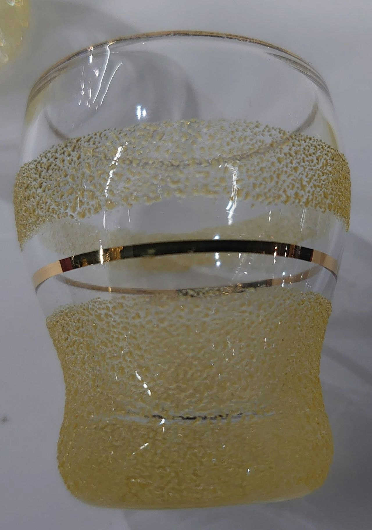 Karaffel og Glass i Pulverglass fra Magnor