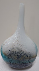 Kunstglass Vase, sig.