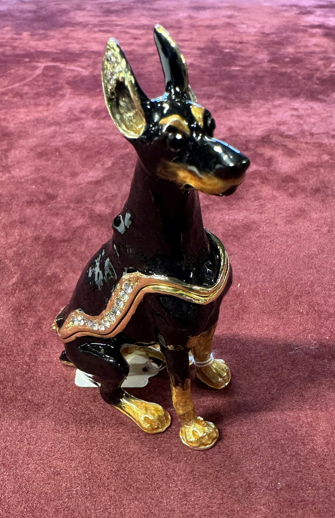 Smykkeboks Dobermann