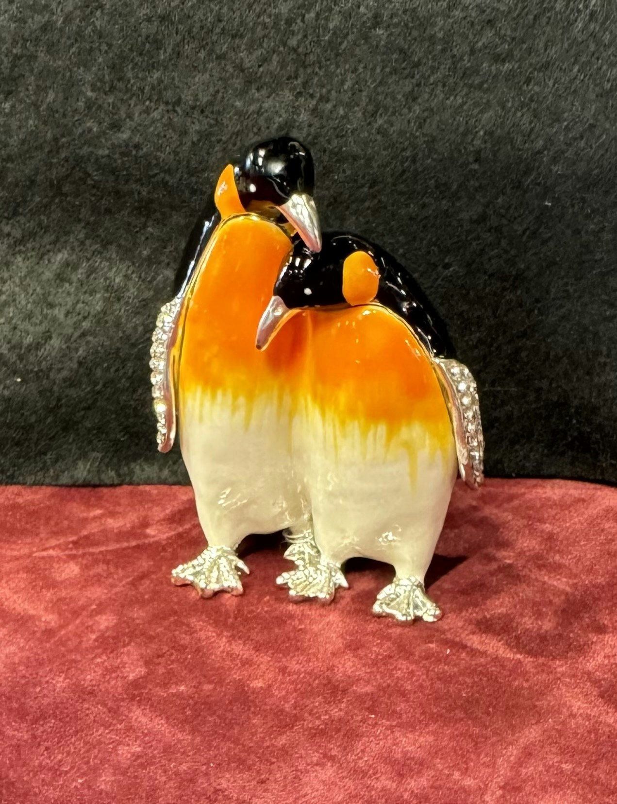 Smykkeboks Pingviner