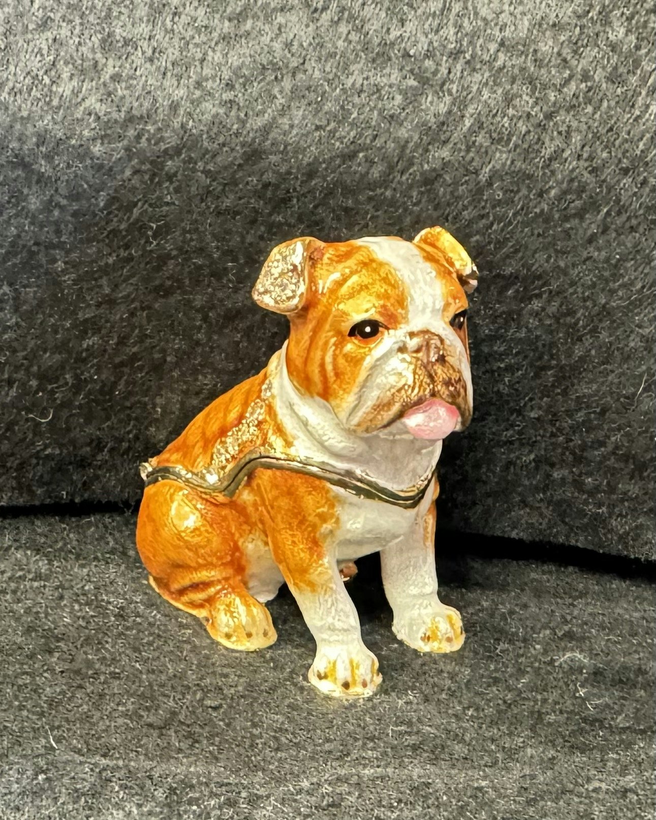 Smykkeboks Engelsk Bulldog